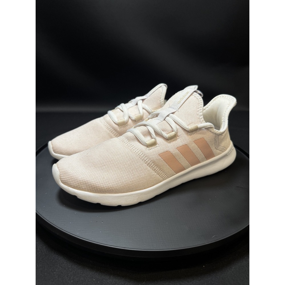 Adidas Cloudfoam Pure 2.0 Women Running Shoes White Pink H00945 Size 11
